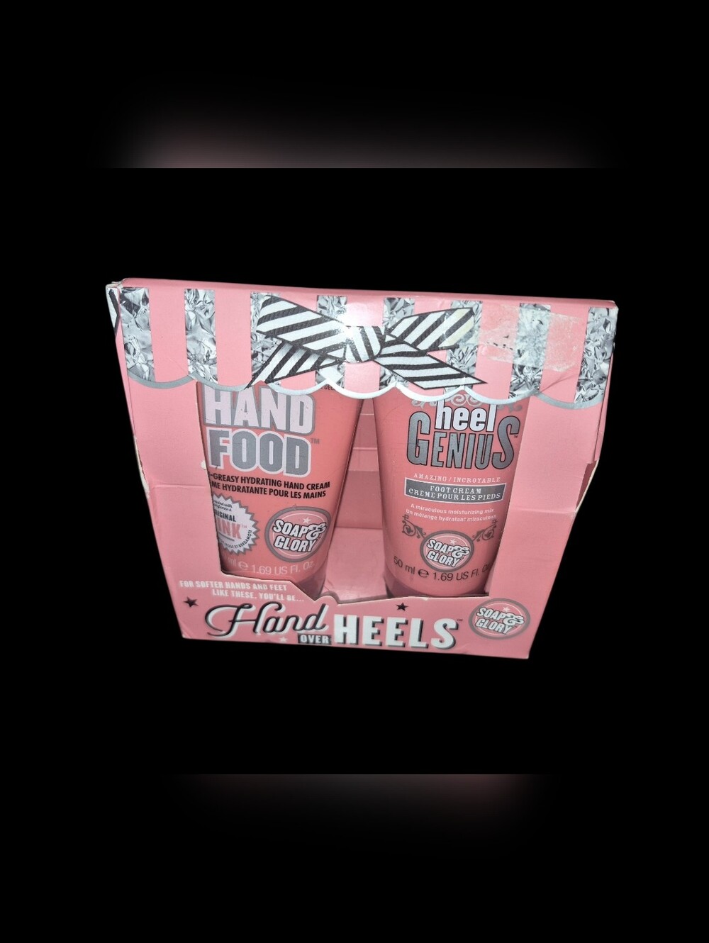 Soap & Glory Hand Food & Heel Genius Duo - Pink